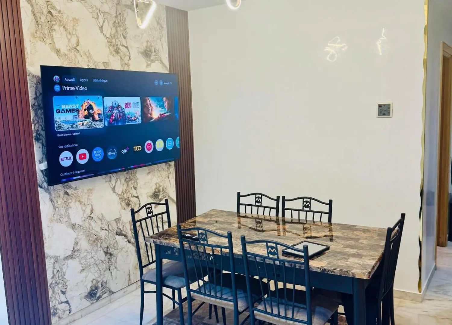 Magnifique Appartement Amenage A La Perle Nouaceur 2